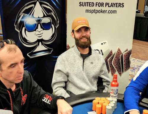 Cash Hepper - Day 1B Chip Leader